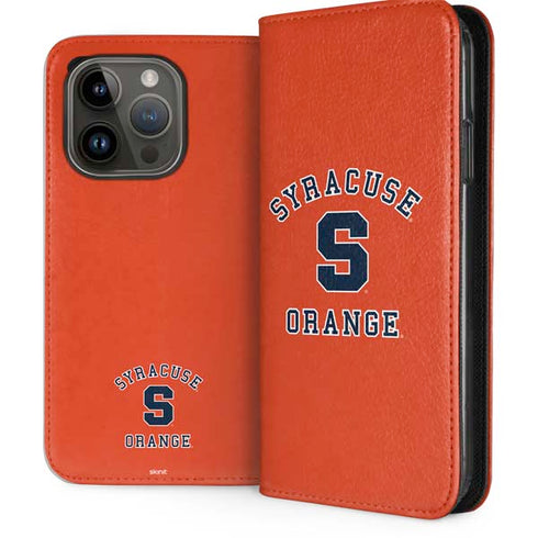 Syracuse University Orange Syracuse iPhone 15 Pro Folio Case